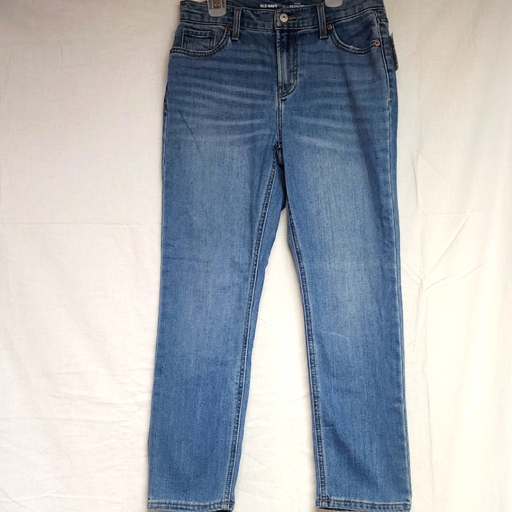Old Navy Built In Warm Boyfriend Jeans
